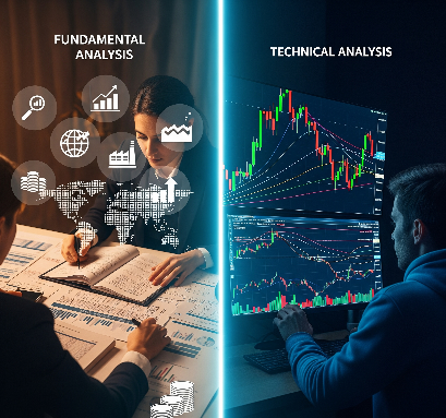 Technical vs. Fundamental Analysis Chart
